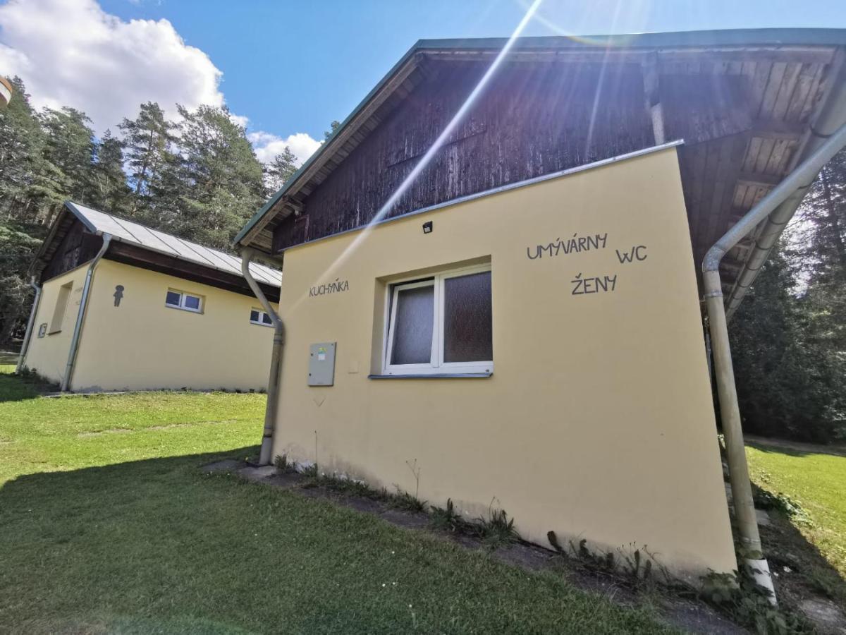 Отель Cyklocamp Pod Landstejnem Stare Mesto  Экстерьер фото